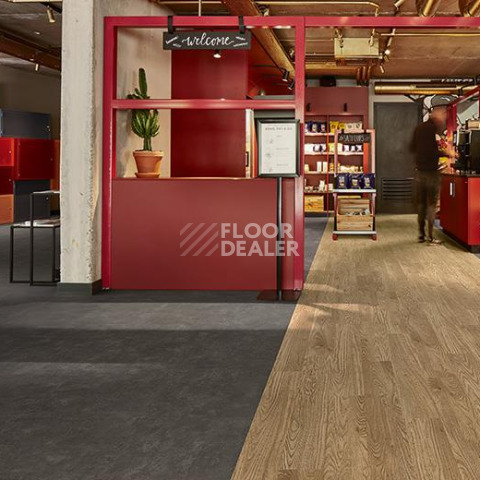 Forbo Allura Flex Material 62419FL1-62419FL5 nero concrete (50x50 cm) фото 2 | FLOORDEALER